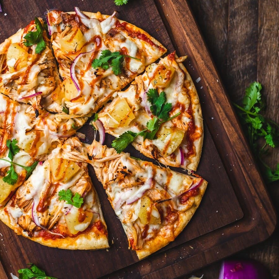 Chicken Tikka Pizza