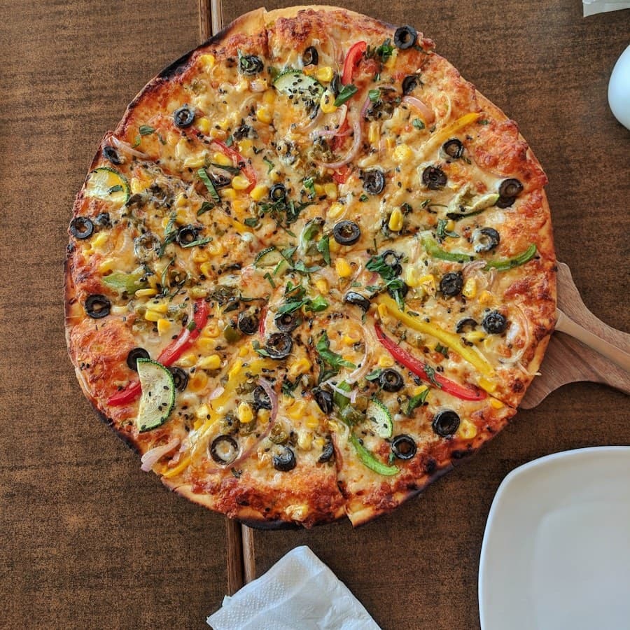 Onion Capsicum Pizza