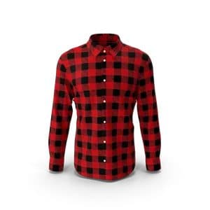 Man Plaid Shirt
